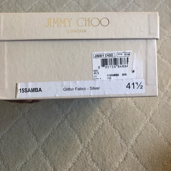 Jimmy Choo silver and crystal heels - HOT!!!! - Picture 5 of 5